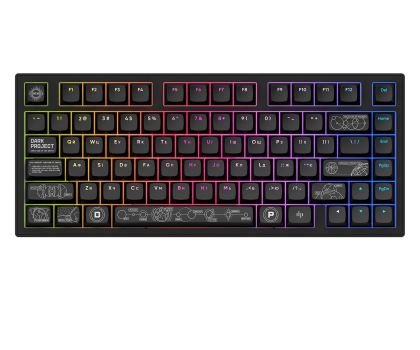 Klawiatura DARK PROJECT ALU81A Terra Nova Black ANSI USA/UA DPKB_NOVA_81_ANSI_BLACK_UA